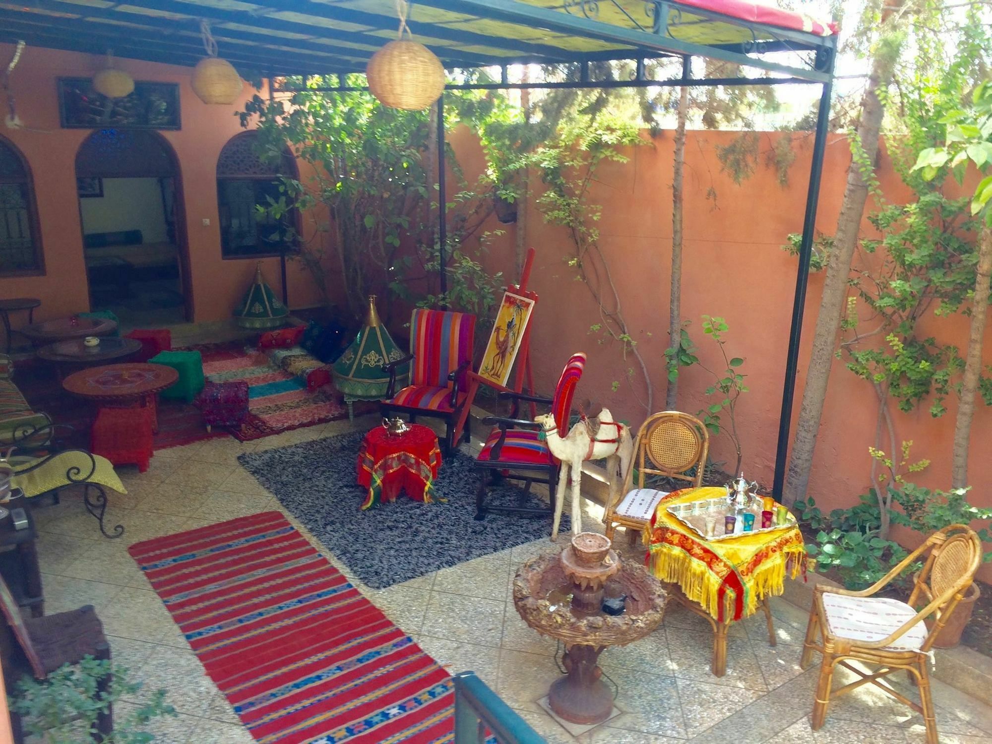 Hostel Villa Red City Marrakesh Exterior foto